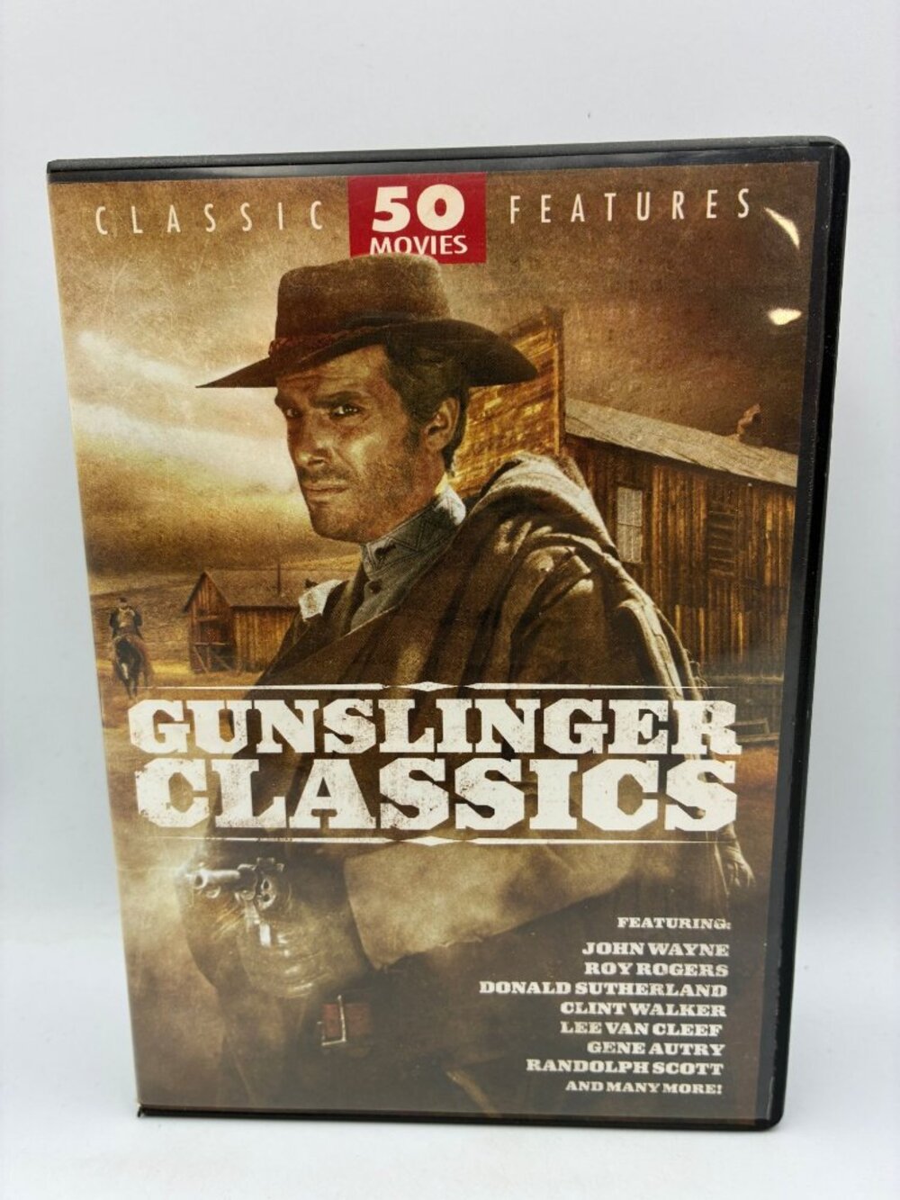 Gunslinger Classics 50 Movie Collection DVD 12 Disc Set Mill Creek Entertainment